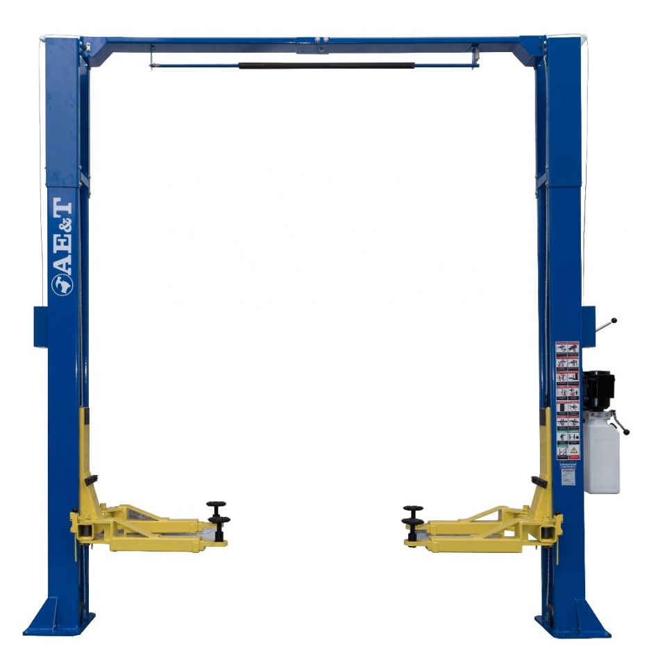 Двухстоечный подъемник S4D-2 AE&amp;T с верхней синхронизацией, г/п 4 т, 220 В